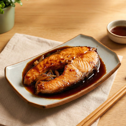 照燒汁三文魚扒