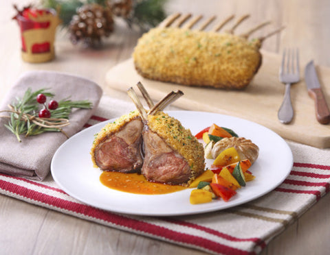 豉香寶雲酥燒羊架