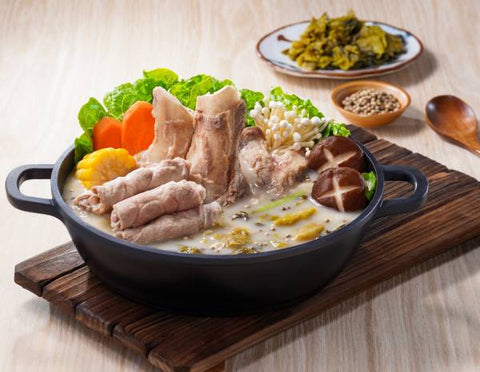 鹹菜胡椒豬骨火鍋