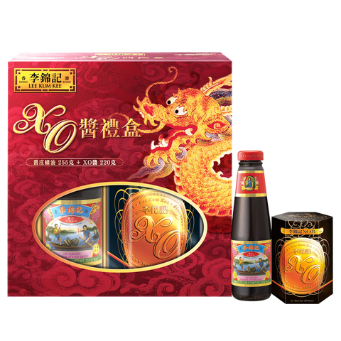 XO Sauce 220g + Premium Oyster Sauce 255g Gift Box | XO醬220克+舊庄特級蠔油255克禮盒