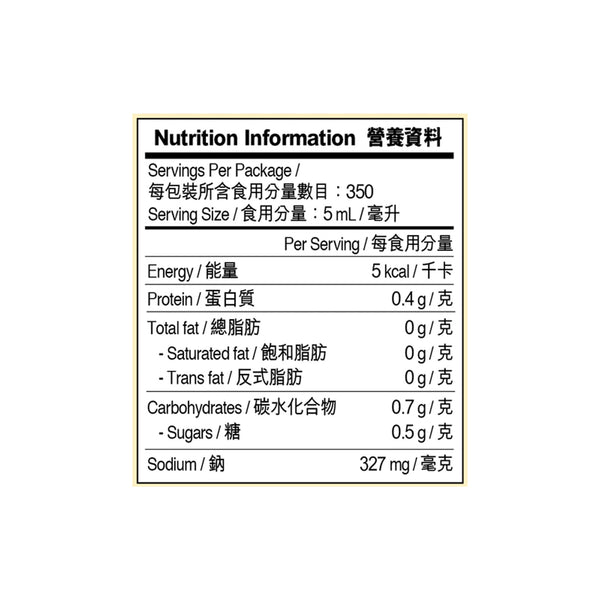 特鮮生抽 1750毫升 | Premium Soy Sauce 1750ml