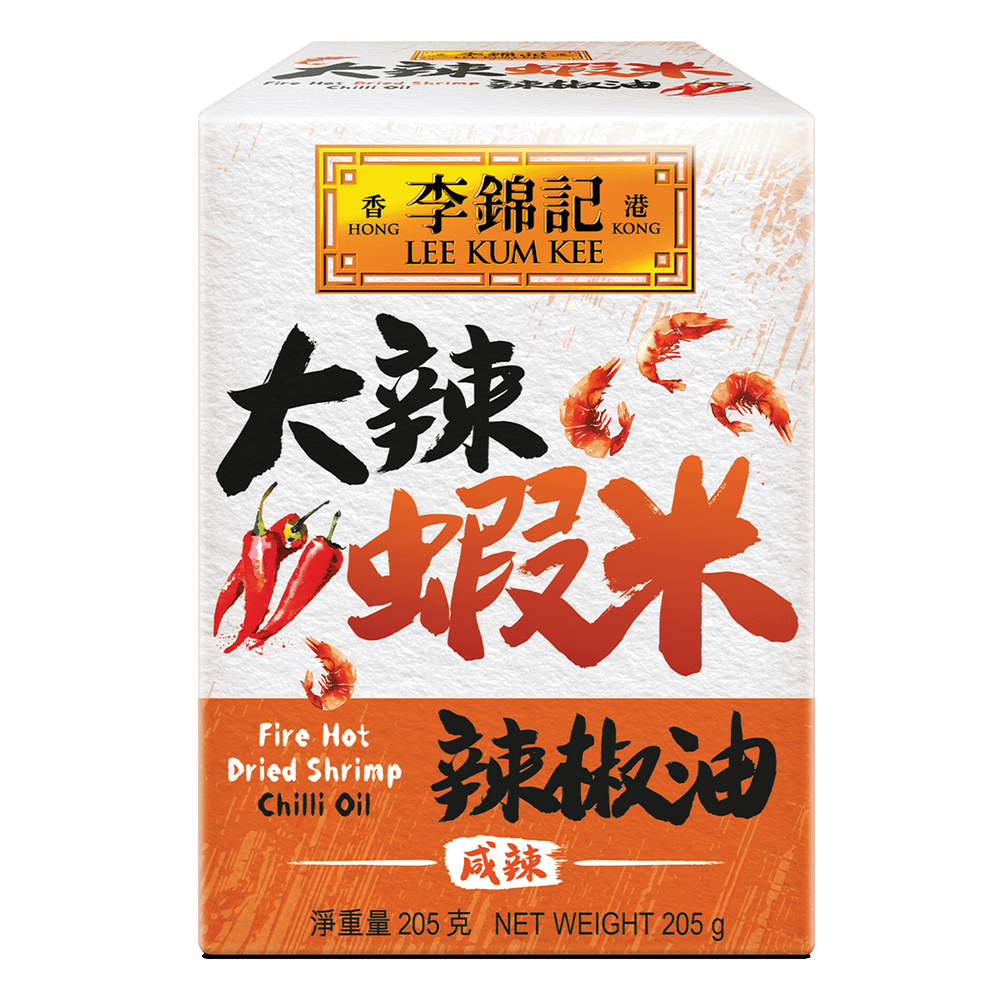 大辣蝦米辣椒油 205克