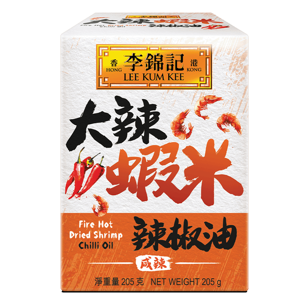 大辣蝦米辣椒油 205克
