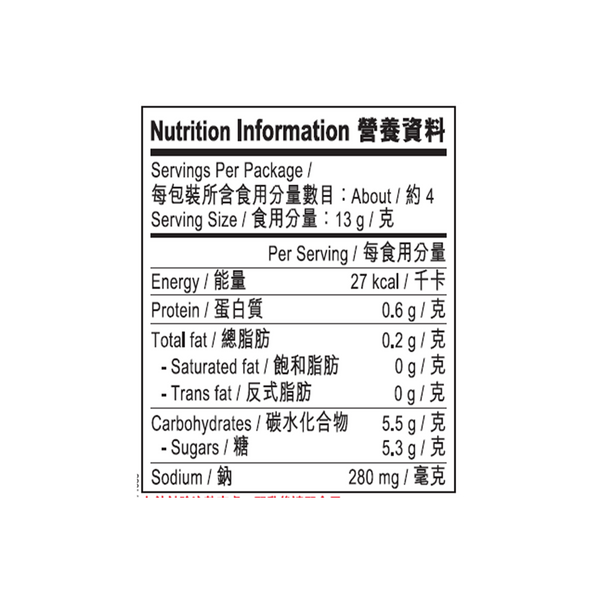Sauce for Fried Cod Fillet 50g