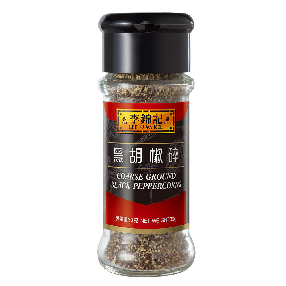 Coarse Ground Black Peppercorns 30g