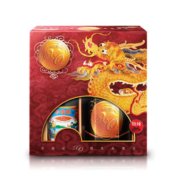 XO Sauce (Extra Hot) 220g + Premium Oyster Sauce 255g Gift Box